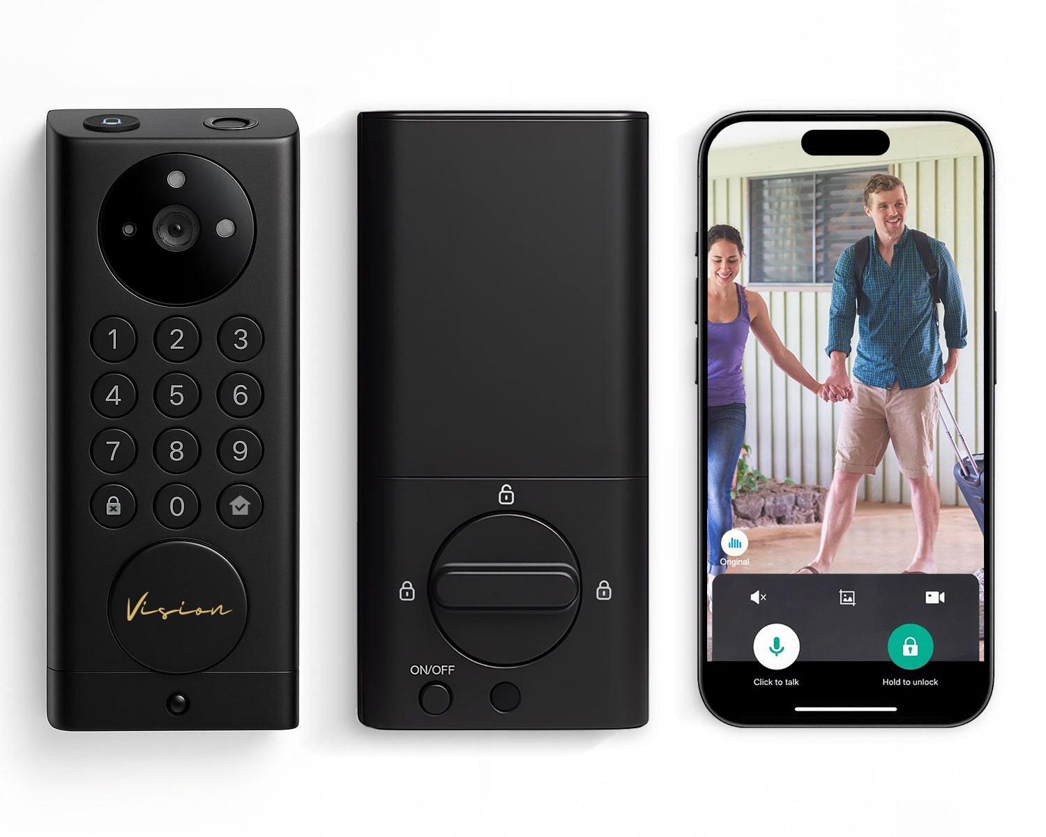 Vison G1 Cerradura de Puerta Inteligente con Cámara