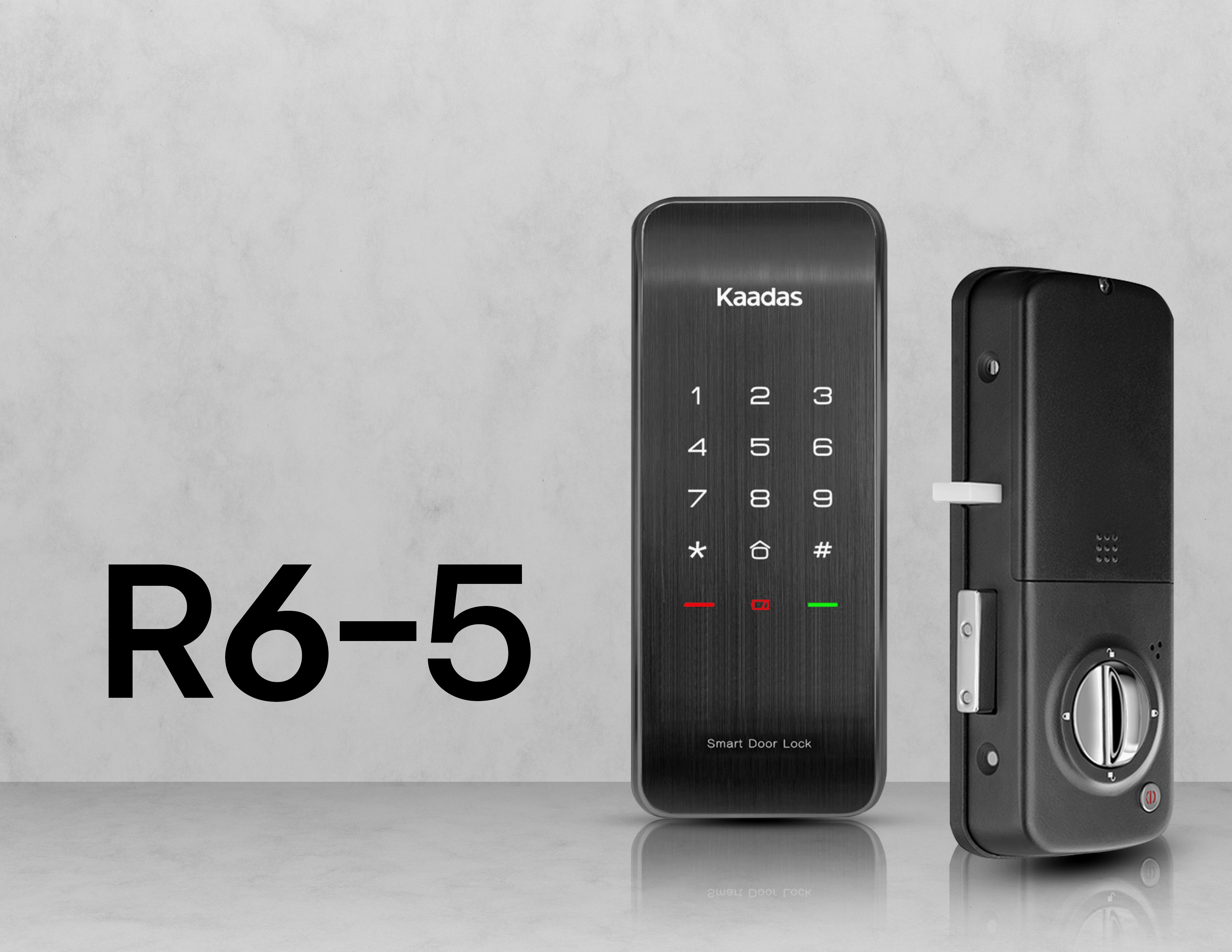 R6-5 Cerradura de Puerta Inteligente de Sobreponer