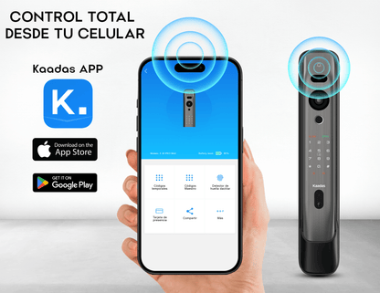 K20 Pro Max Cerradura de Reconocimiento Facial y Video Portero