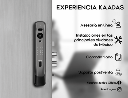 K20 Pro Max Cerradura de Reconocimiento Facial y Video Portero