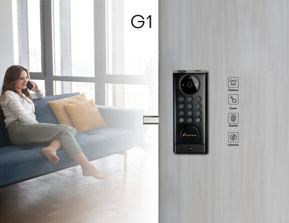 Vison G1 Cerradura de Puerta Inteligente con Cámara