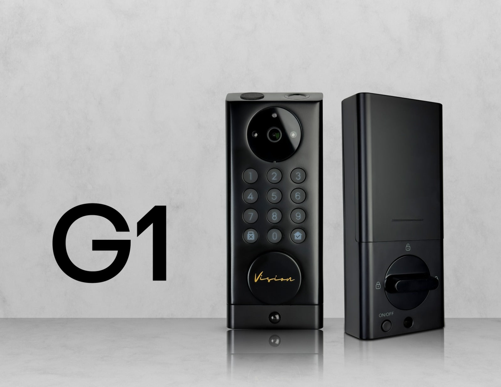 Vison G1 Cerradura de Puerta Inteligente con Cámara