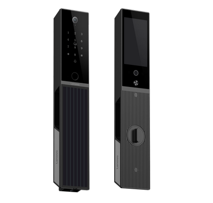Lenovo F3 cerradura de puerta inteligente con tecnologia solar reconocimiento facial palma huella codigo voz app llave