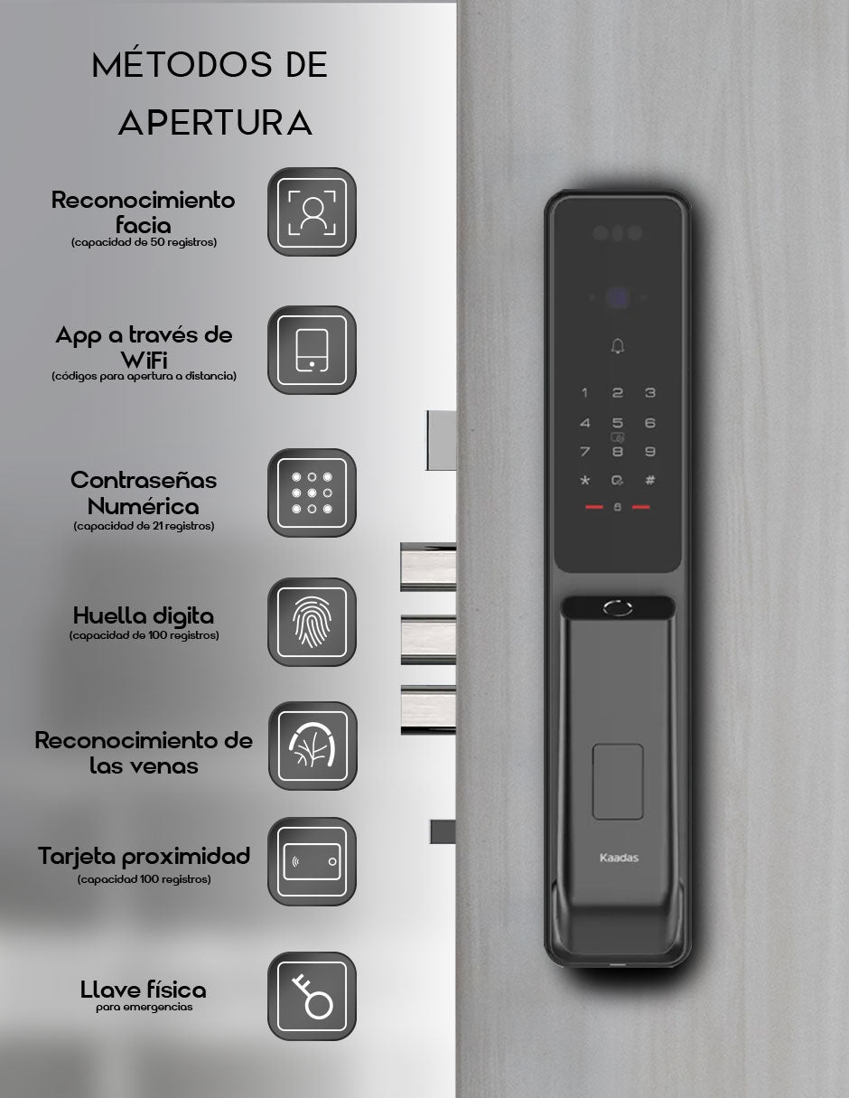 Q9FVP Cerradura de Puerta Inteligente