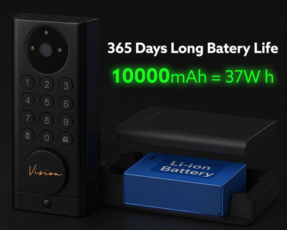 Vison G1 Cerradura de Puerta Inteligente con Cámara